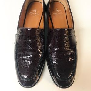 Aquatalia Sharon patent leather loafer